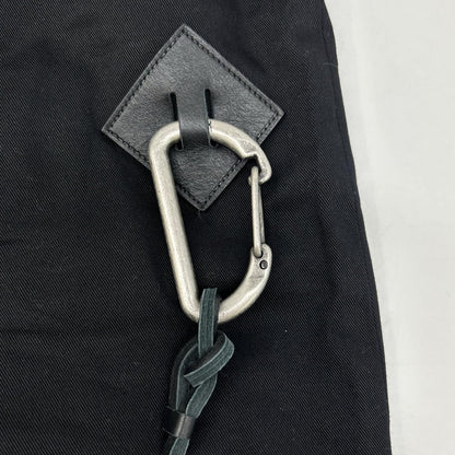 Loewe Black Drawstring Trousers Pants 42 — view 8