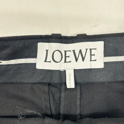 Loewe Black Drawstring Trousers Pants 42 — view 3