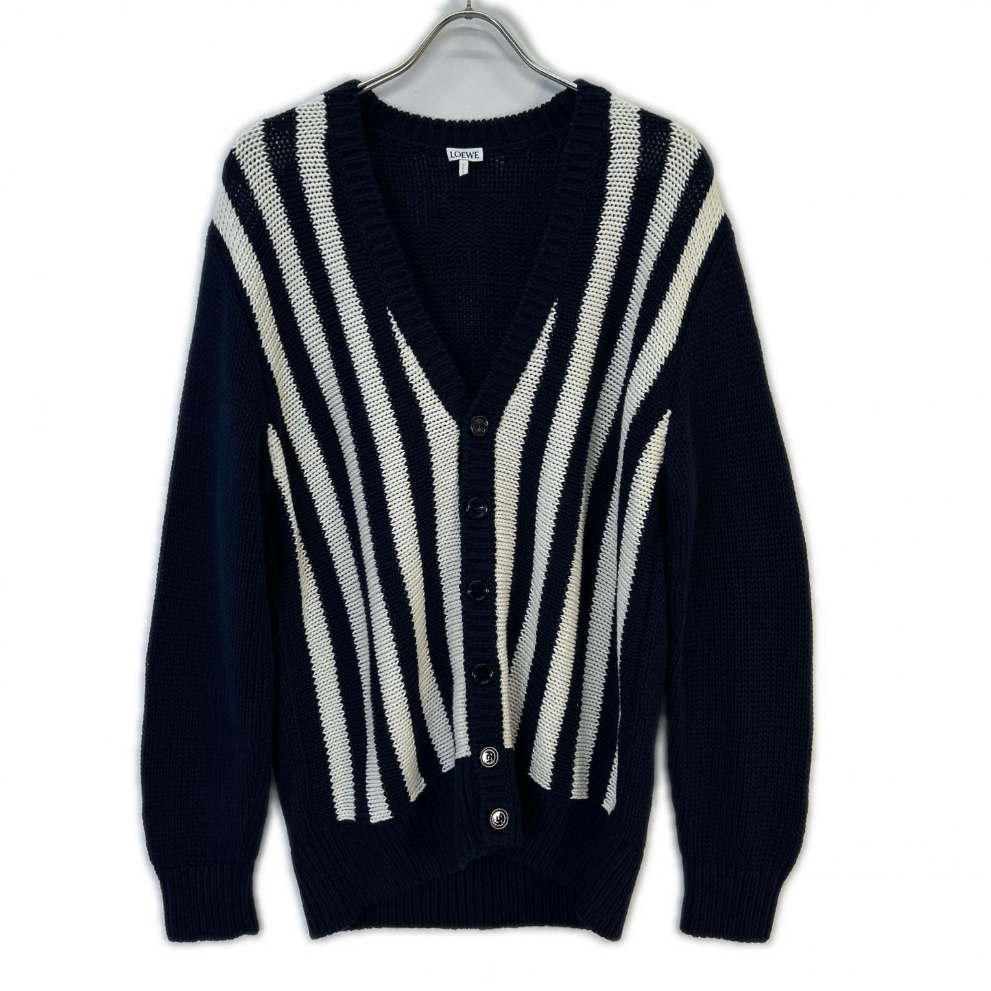 Loewe Anagram Cotton Wool Cardigan