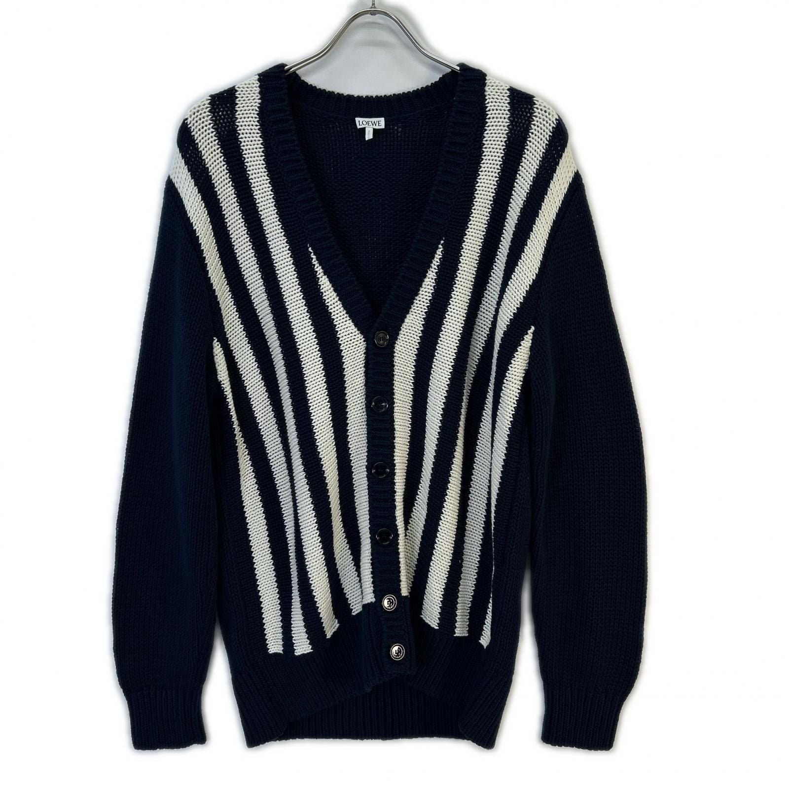 Loewe Anagram Cotton Wool Cardigan