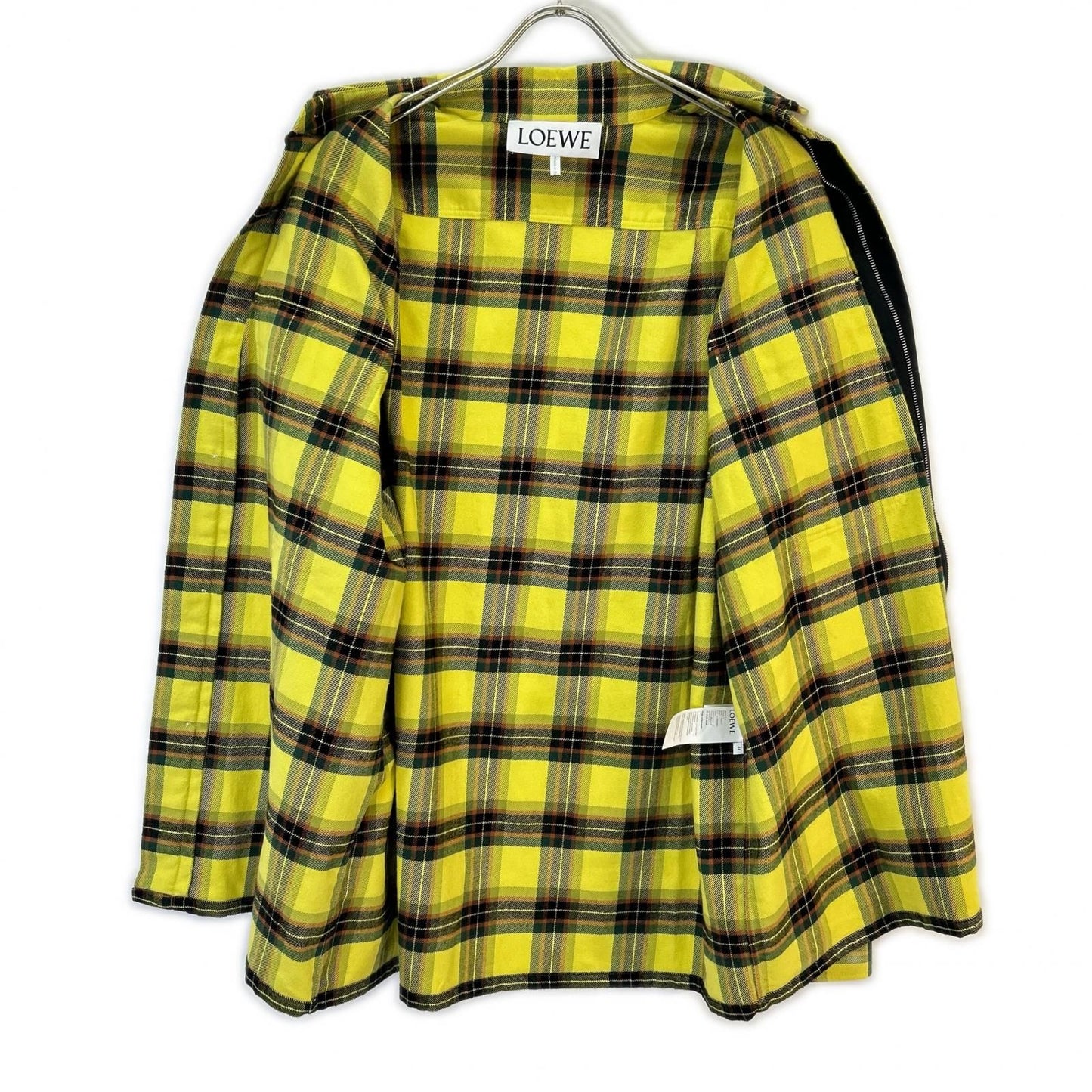 Loewe Yellow Check Oversized Shirts 44 T-Shirt — view 3