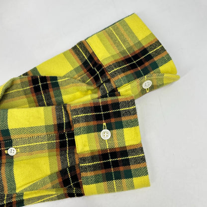 Loewe Yellow Check Oversized Shirts 44 T-Shirt — view 9