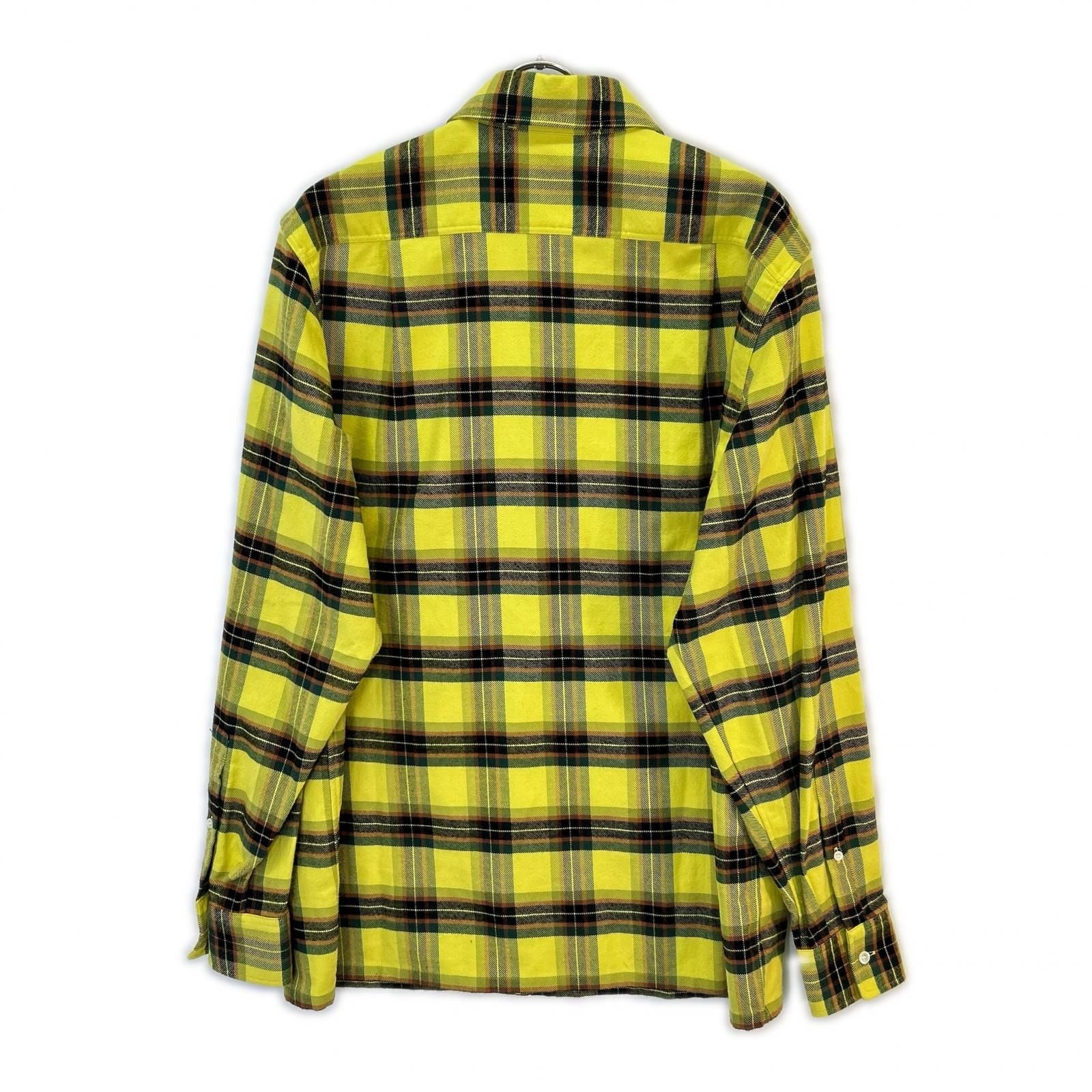 Loewe Yellow Check Oversized Shirts 44 T-Shirt — view 2