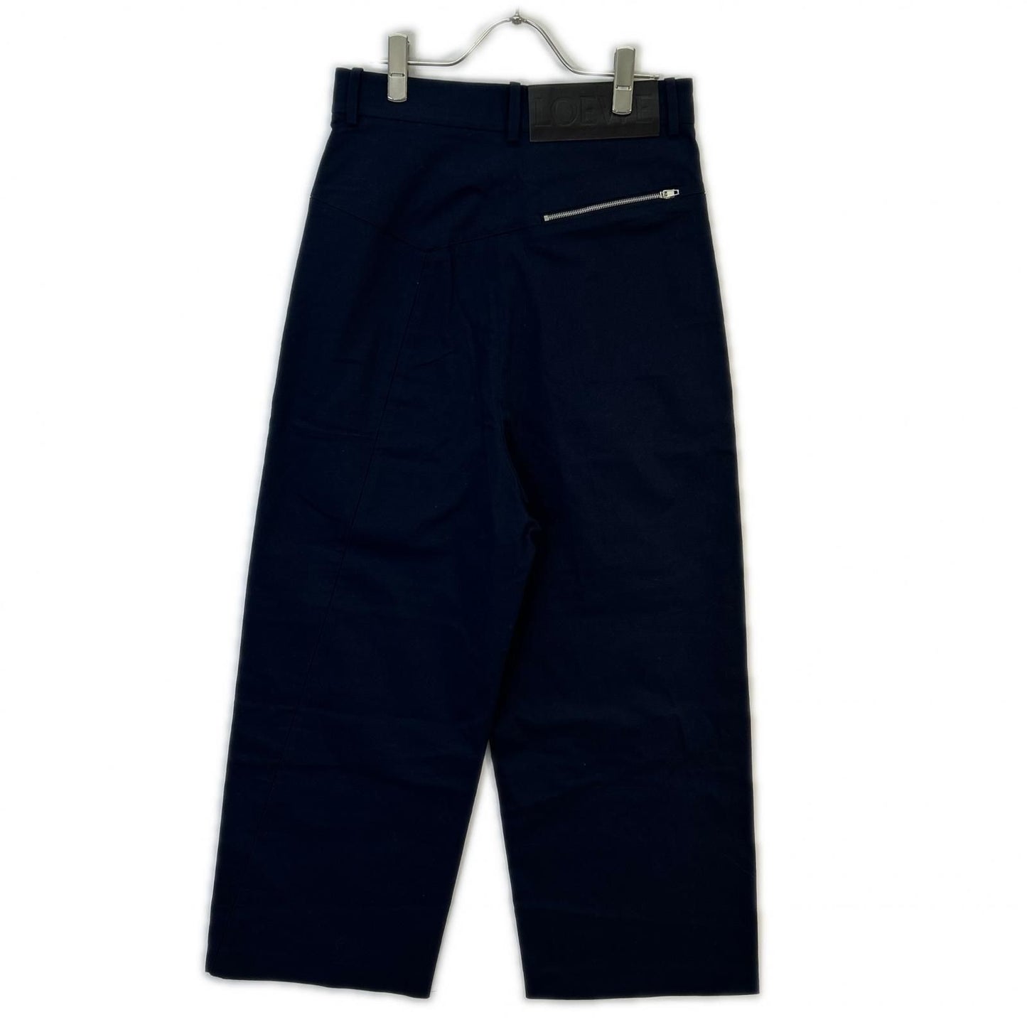 Loewe Navy Puzzle Trousers Wide Pants 44 — view 2