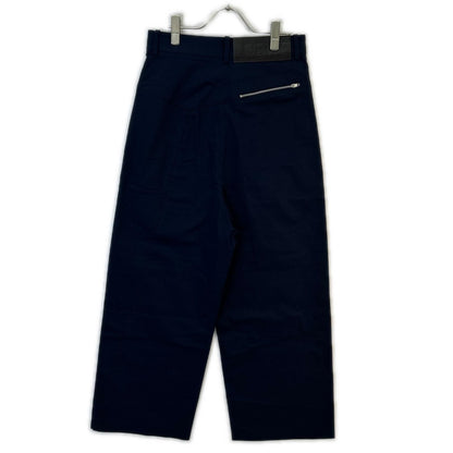 Loewe Navy Puzzle Trousers Wide Pants 44 — view 2