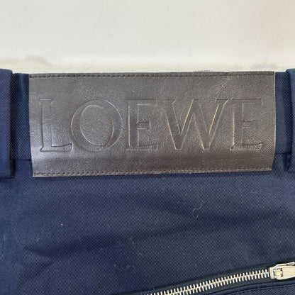 Loewe Navy Puzzle Trousers Wide Pants 44 — view 3