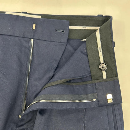 Loewe Navy Puzzle Trousers Wide Pants 44 — view 8