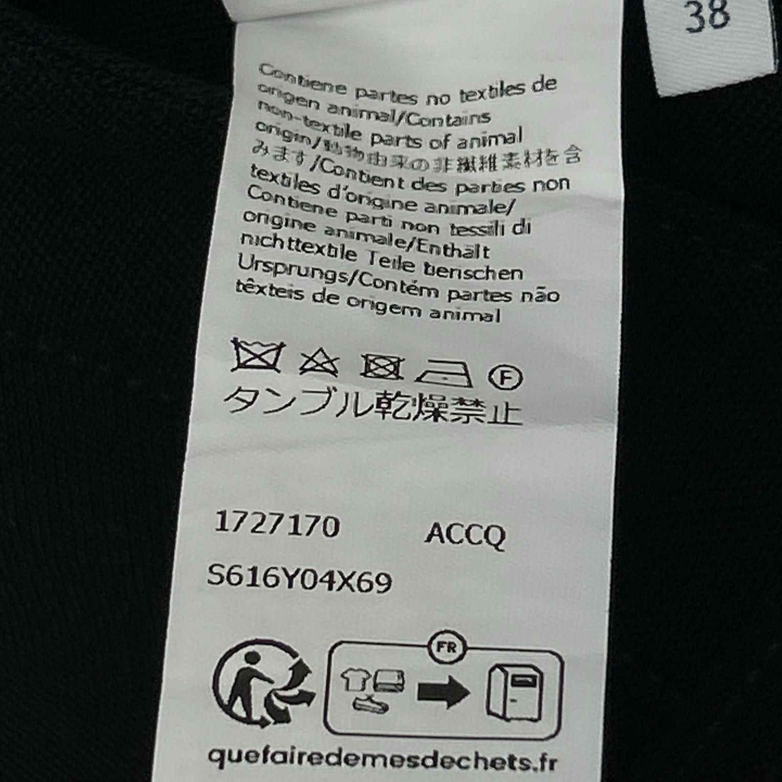 Loewe Paula's Ibiza Black Linen Blend Pants 38 — view 6