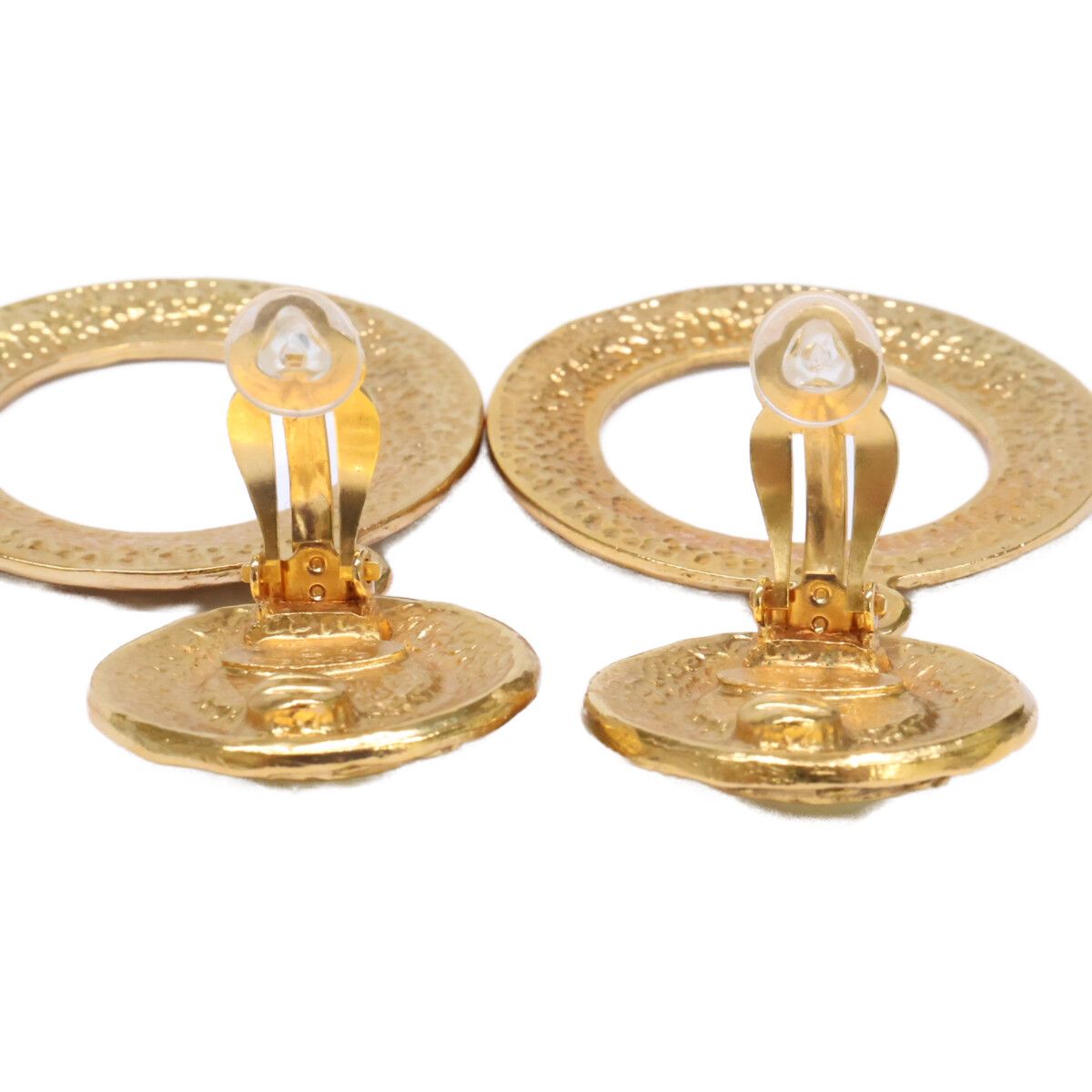 Chanel Vintage 26 Castellane Era Faux Pearl Circle Earring — view 7
