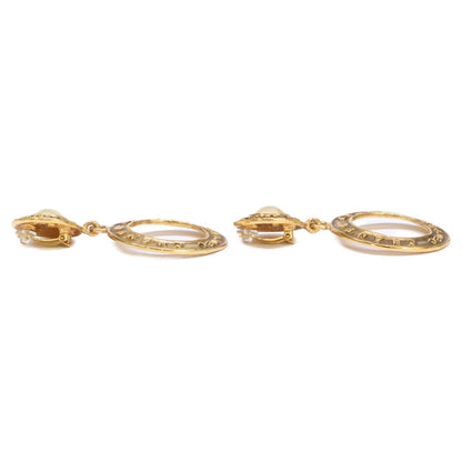Chanel Vintage 26 Castellane Era Faux Pearl Circle Earring — view 4