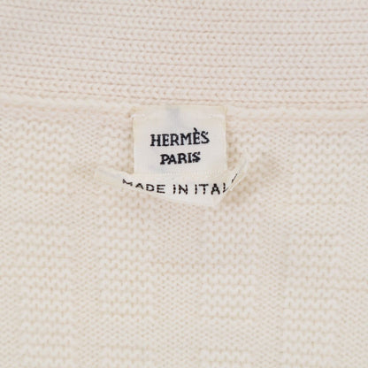 Hermes Series Button Jacquard Knit Cardigan 38 — view 5