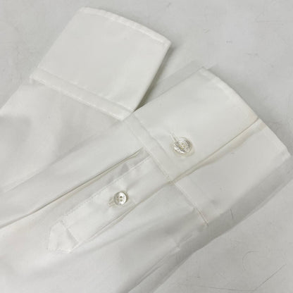 Hermes White Cotton Series Shell Button Shirt 34 — view 9