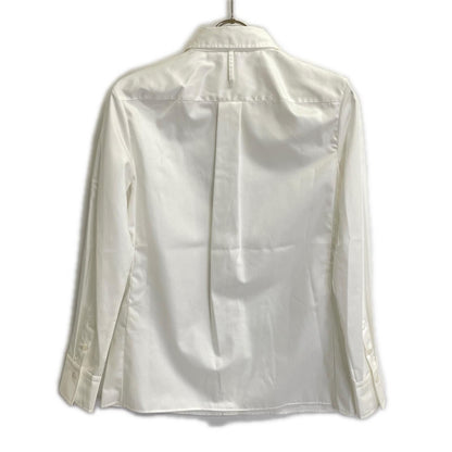 Hermes White Cotton Series Shell Button Shirt 34 — view 2