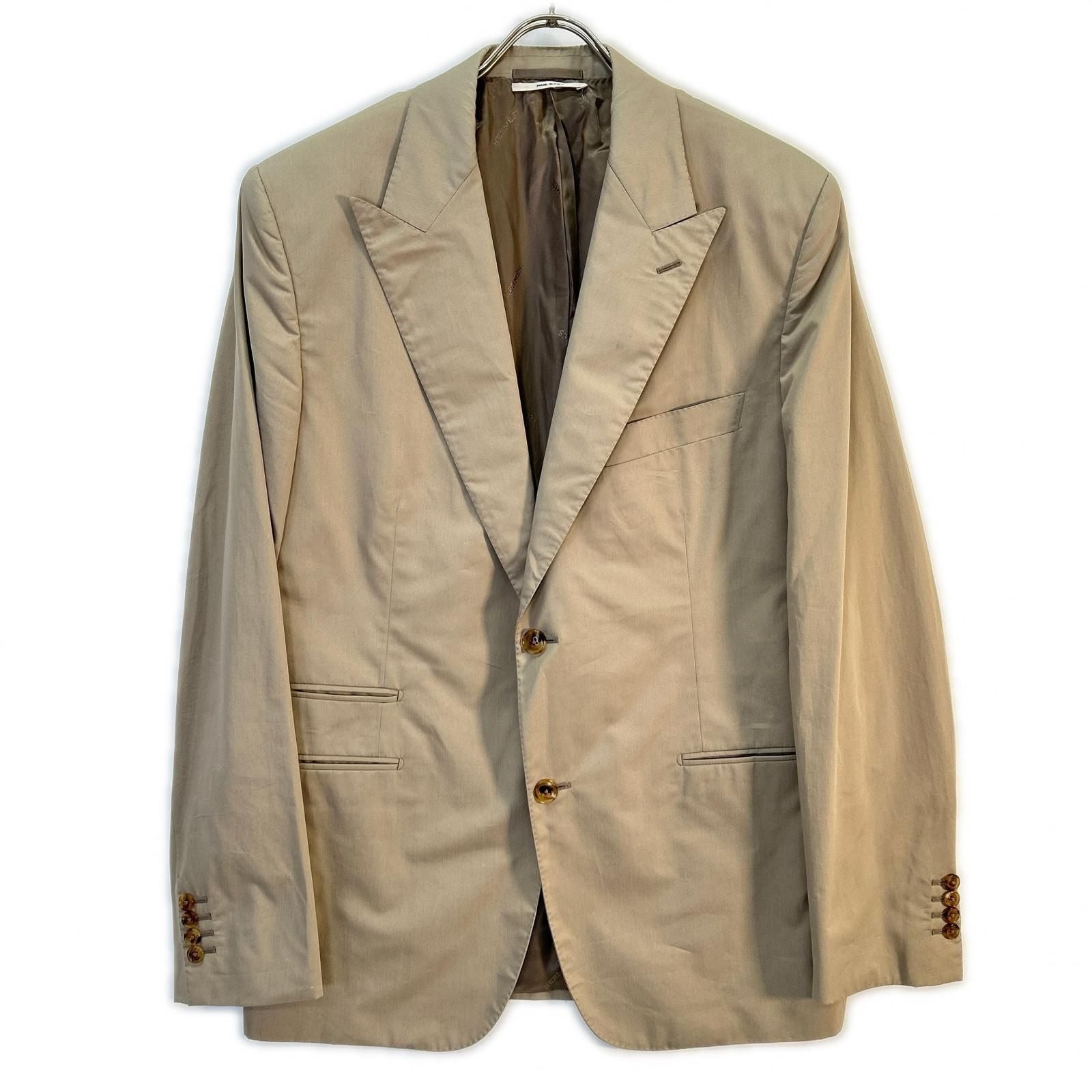 Hermes Cotton 2 Button Single Suit Set 52 — view 9