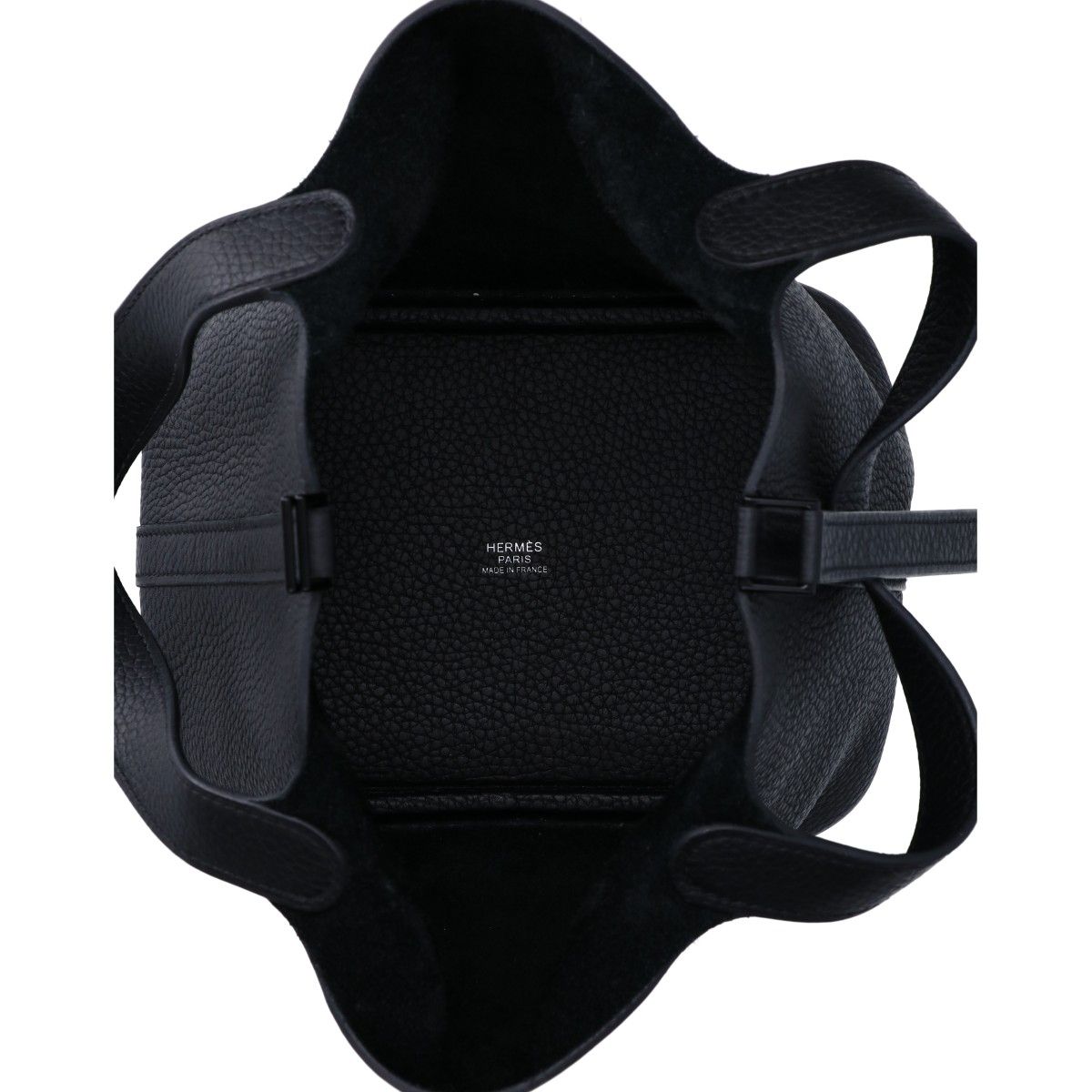 Hermes Same Taurillon Clemence Picotin Lock Monochrome So Black — view 6