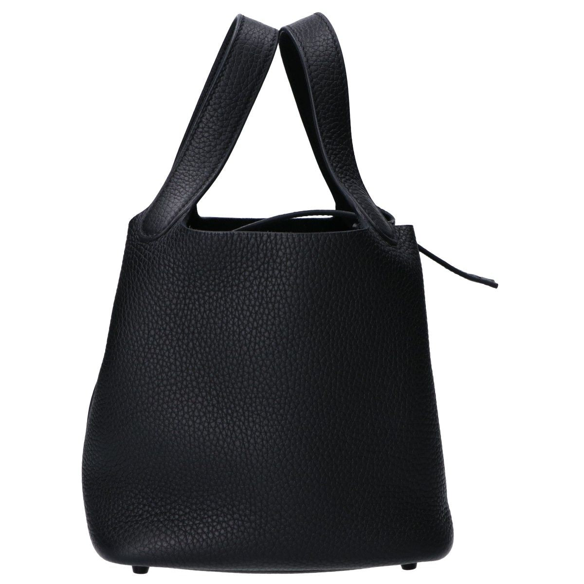 Hermes Same Taurillon Clemence Picotin Lock Monochrome So Black — view 4