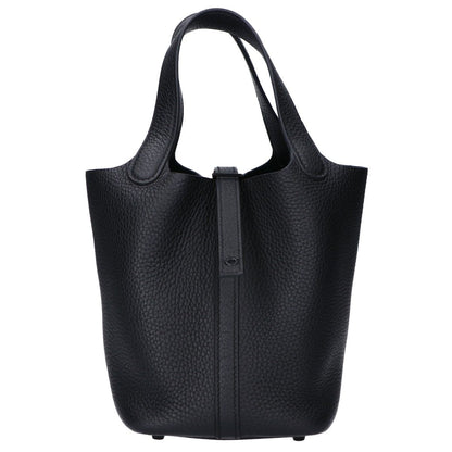 Hermes Same Taurillon Clemence Picotin Lock Monochrome So Black