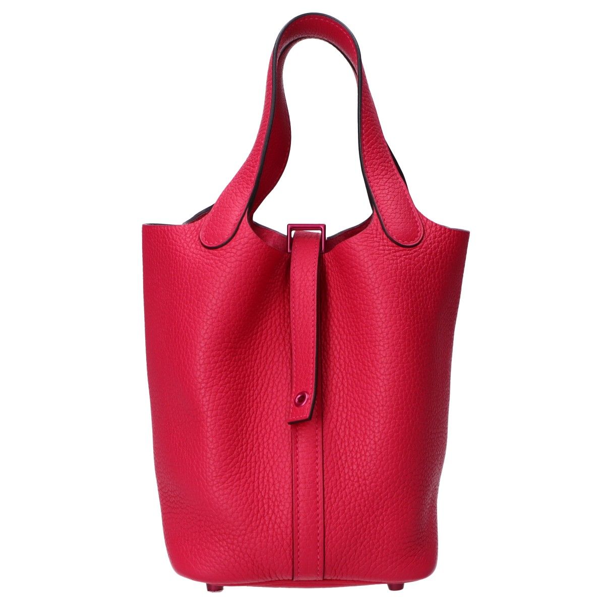 Hermes Taurillon Clemence Picotin Lock Monochrome So Pink