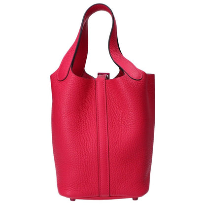 Hermes Taurillon Clemence Picotin Lock Monochrome So Pink — view 3