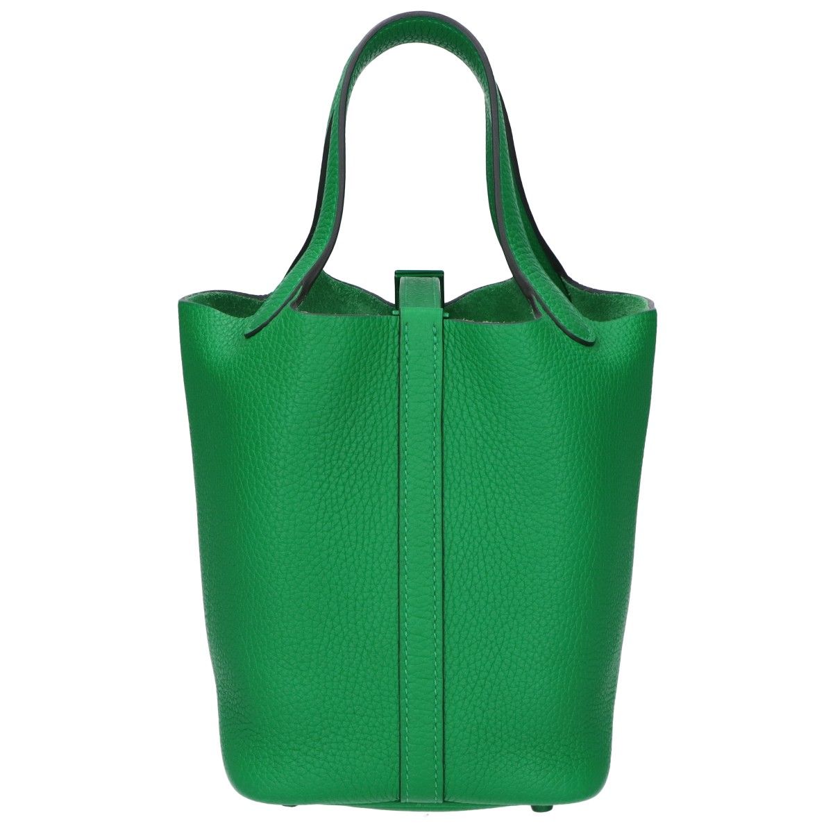 Hermes Taurillon Clemence Picotin Lock Monochrome So Green — view 3