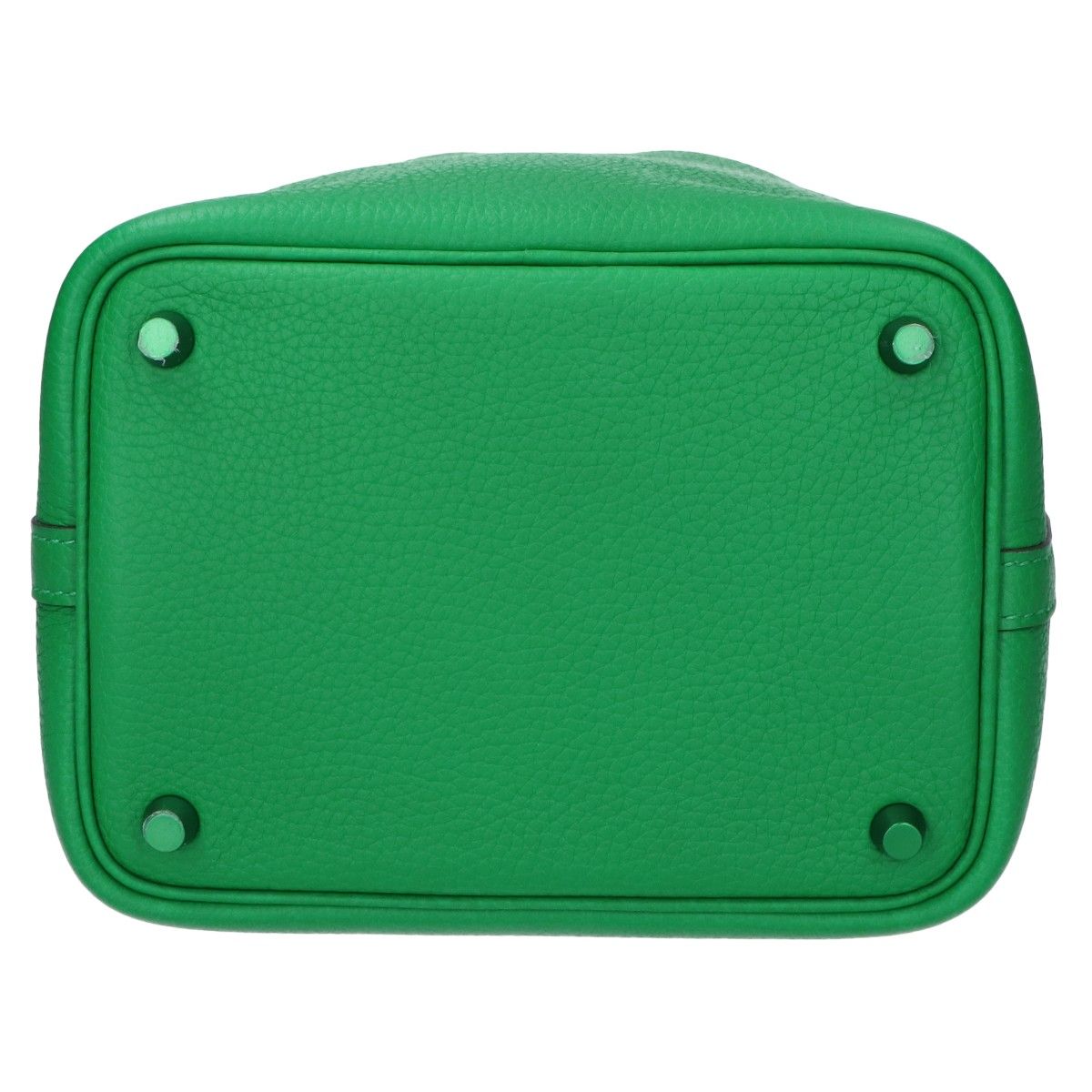 Hermes Taurillon Clemence Picotin Lock Monochrome So Green — view 5