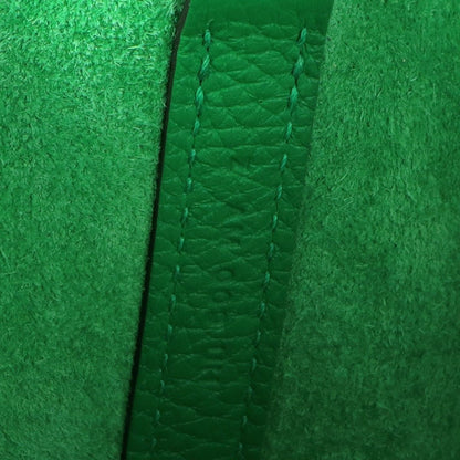 Hermes Taurillon Clemence Picotin Lock Monochrome So Green — view 8