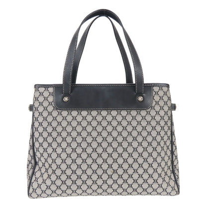 Celine Tote Macadam Gray Black Simple Daily