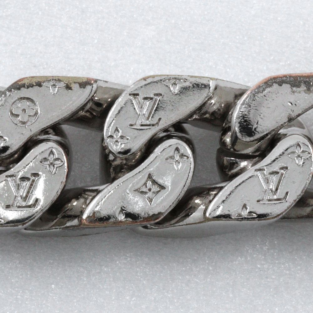 Louis Vuitton Bracelet LV Chain Links Silver Metal — view 9