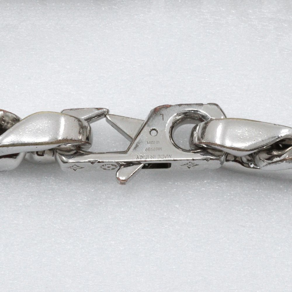 Louis Vuitton Bracelet LV Chain Links Silver Metal — view 5