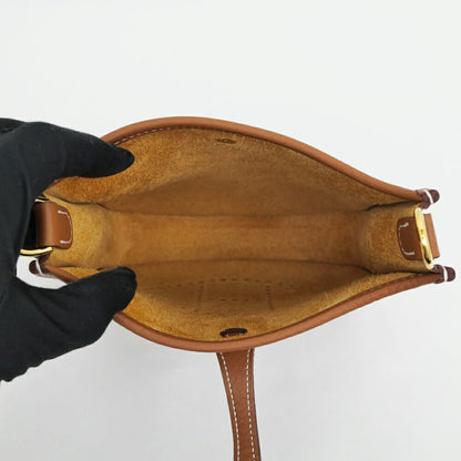 Hermes Evelyne TPM Gold Taurillon Clemence Shoulder Bag Brown Leather — view 5