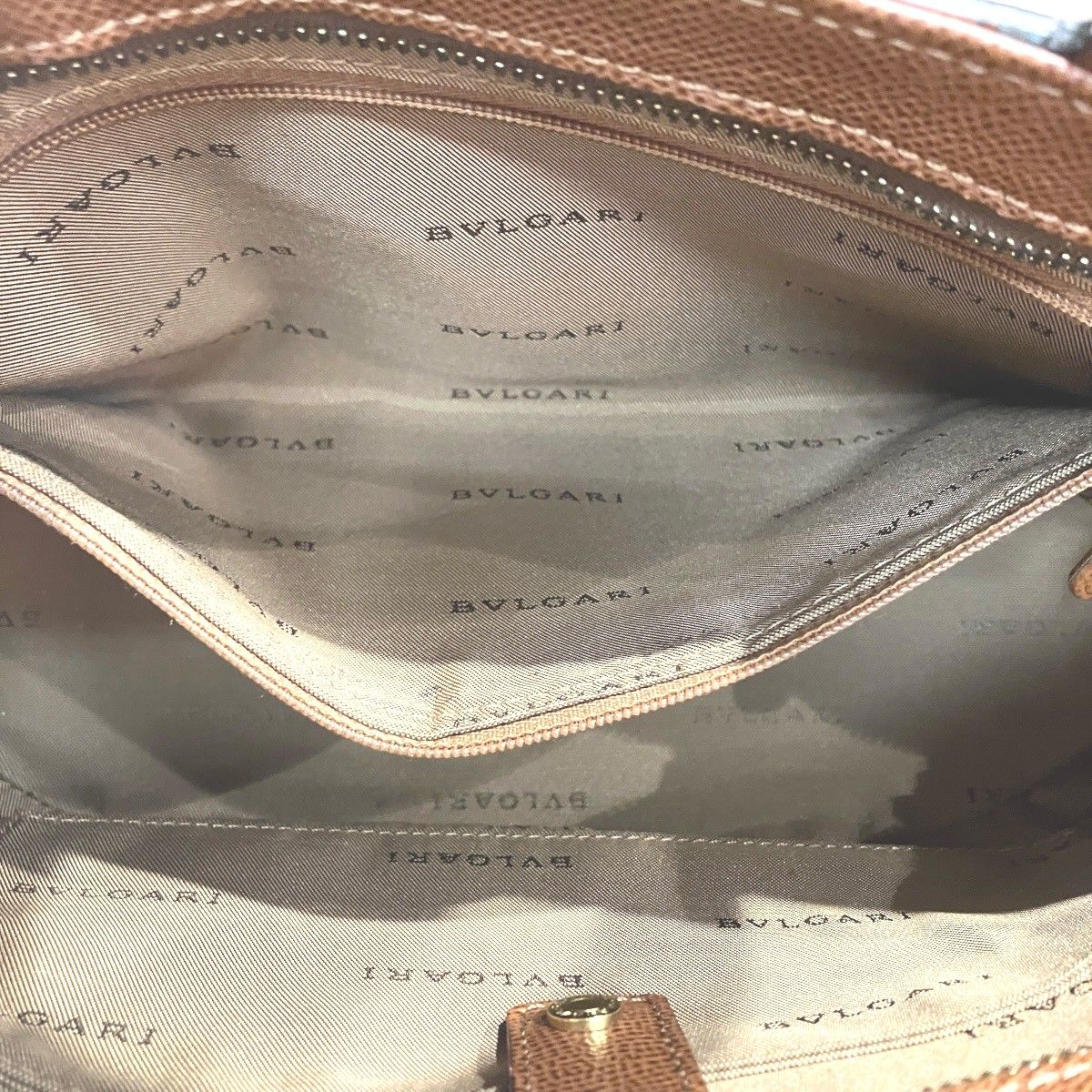 Bvlgari Decolletage Handbag Leather — view 7