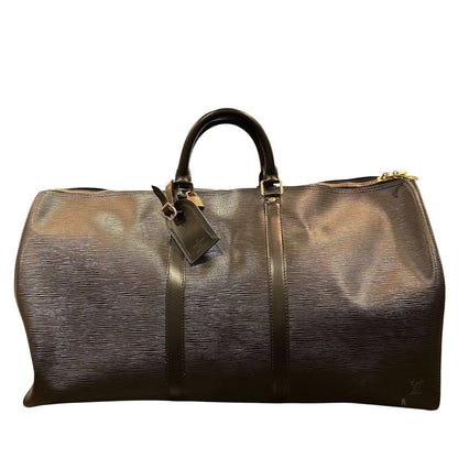 Louis Vuitton Keepall 55 Epi Boston Bag Leather