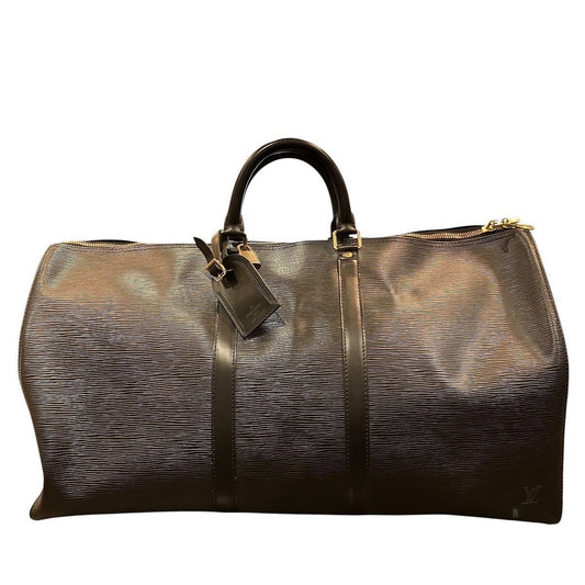 Louis Vuitton Keepall 55 Epi Boston Bag Leather