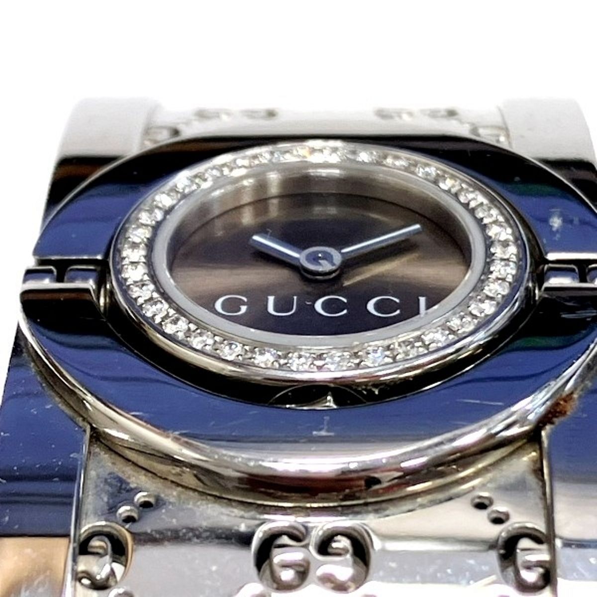 Gucci Watch SS Quartz Brown Dial — view 4