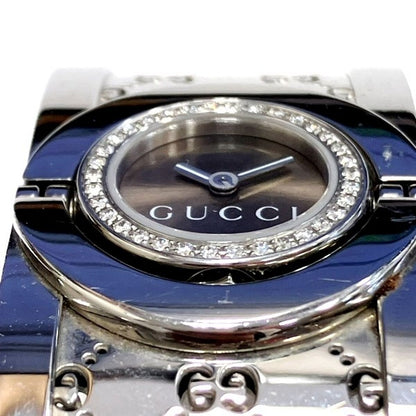 Gucci Watch SS Quartz Brown Dial — view 4