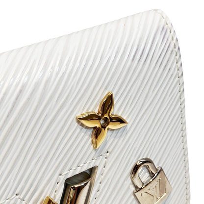 Louis Vuitton Portefeuille Twist Compact Epi Love Lock Trifold Wallet Leather — view 6