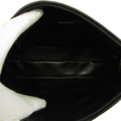 Versace Gianni Clutch Pouch Leather Medusa Logo — view 3
