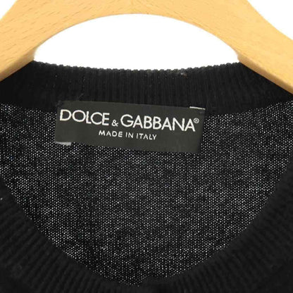 Dolce & Gabbana Cardigan Knit Cashmere 38 Black ES — view 5