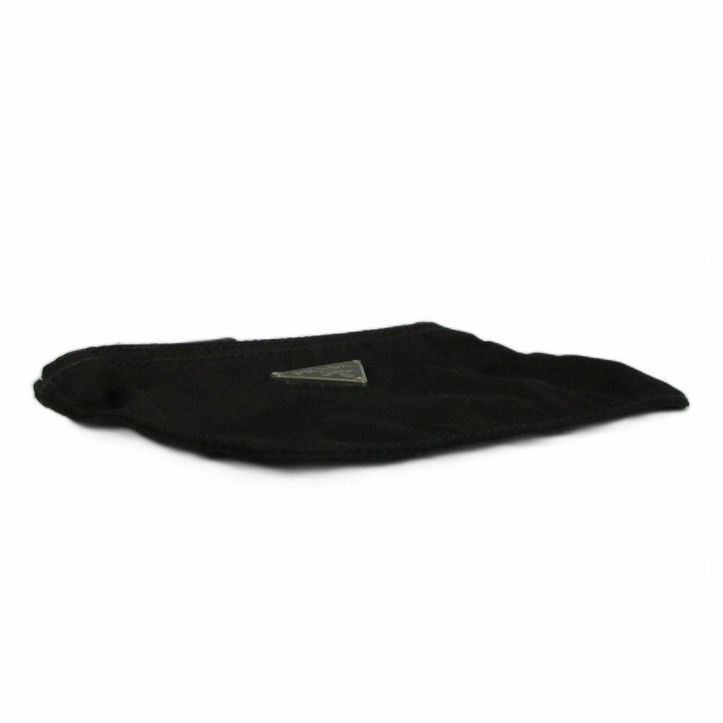 Prada Makeup Pouch Case Multi Nylon Black — view 5