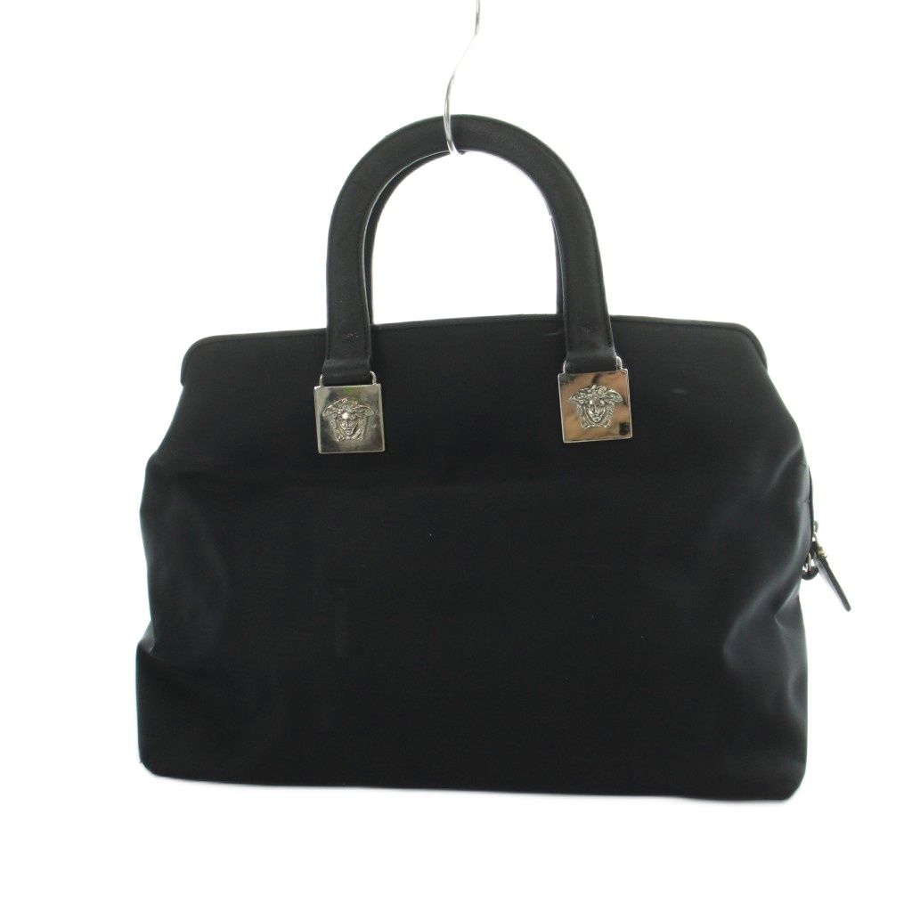 Versace Gianni Tote Logo Nylon Black — view 2