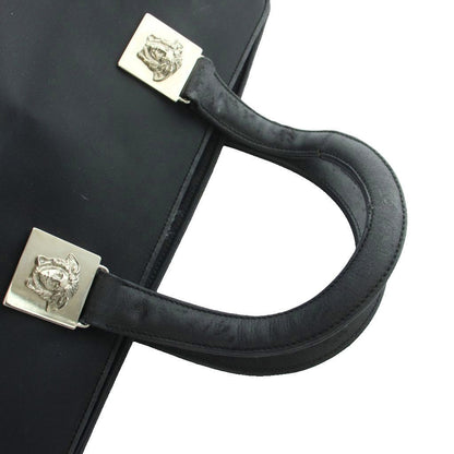 Versace Gianni Tote Logo Nylon Black — view 3