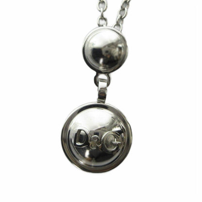 Dolce & Gabbana D&G Pendant Logo Silver