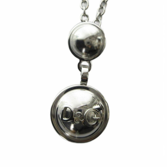 Dolce & Gabbana D&G Pendant Logo Silver