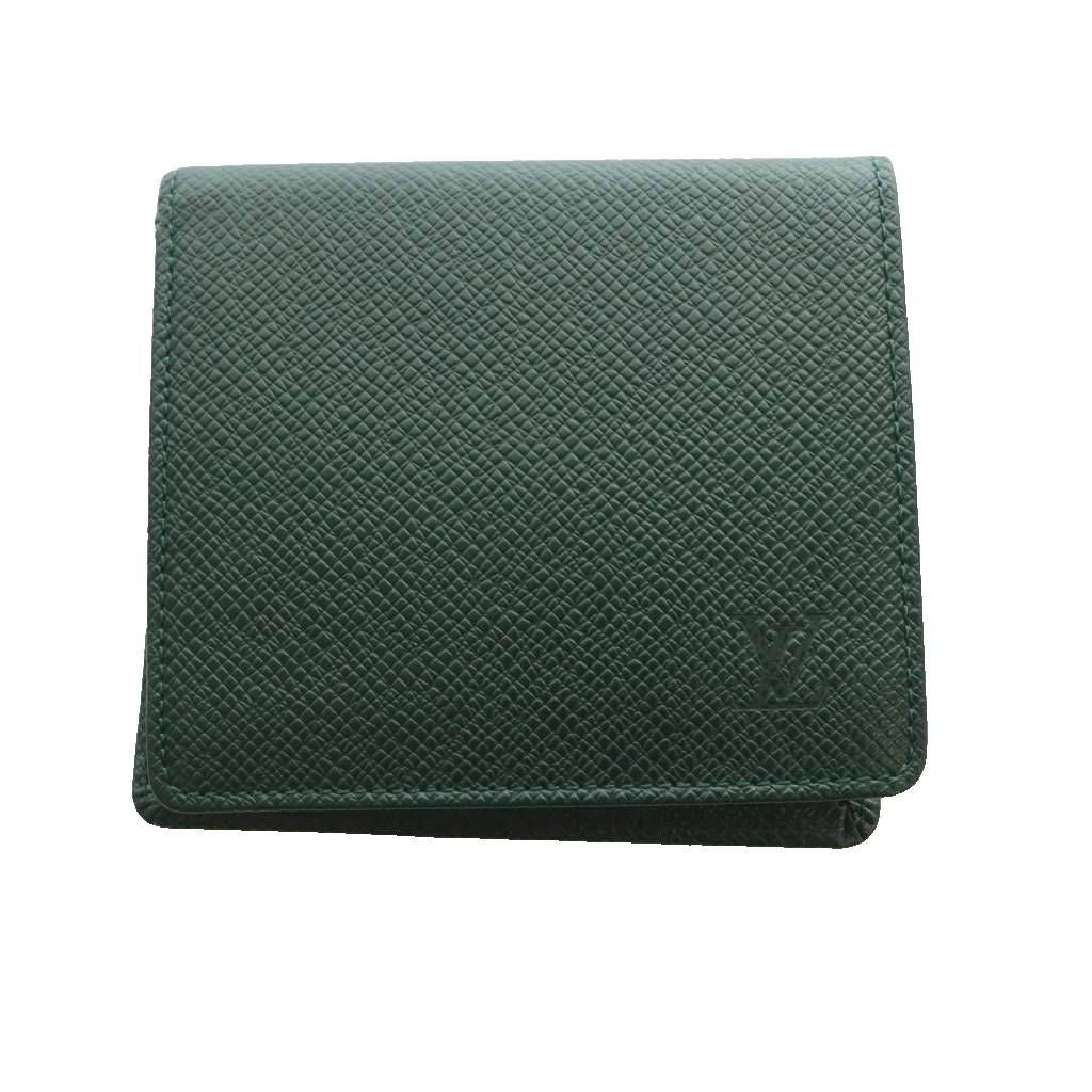 Louis Vuitton Taiga Bifold Wallet Dark Green SS