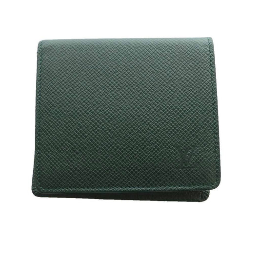 Louis Vuitton Taiga Bifold Wallet Dark Green SS