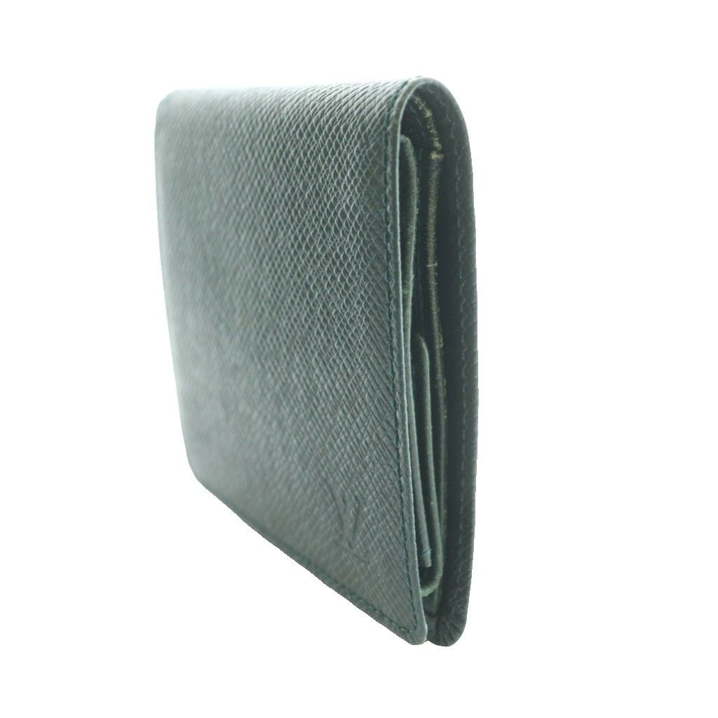 Louis Vuitton Taiga Bifold Wallet Dark Green SS — view 3
