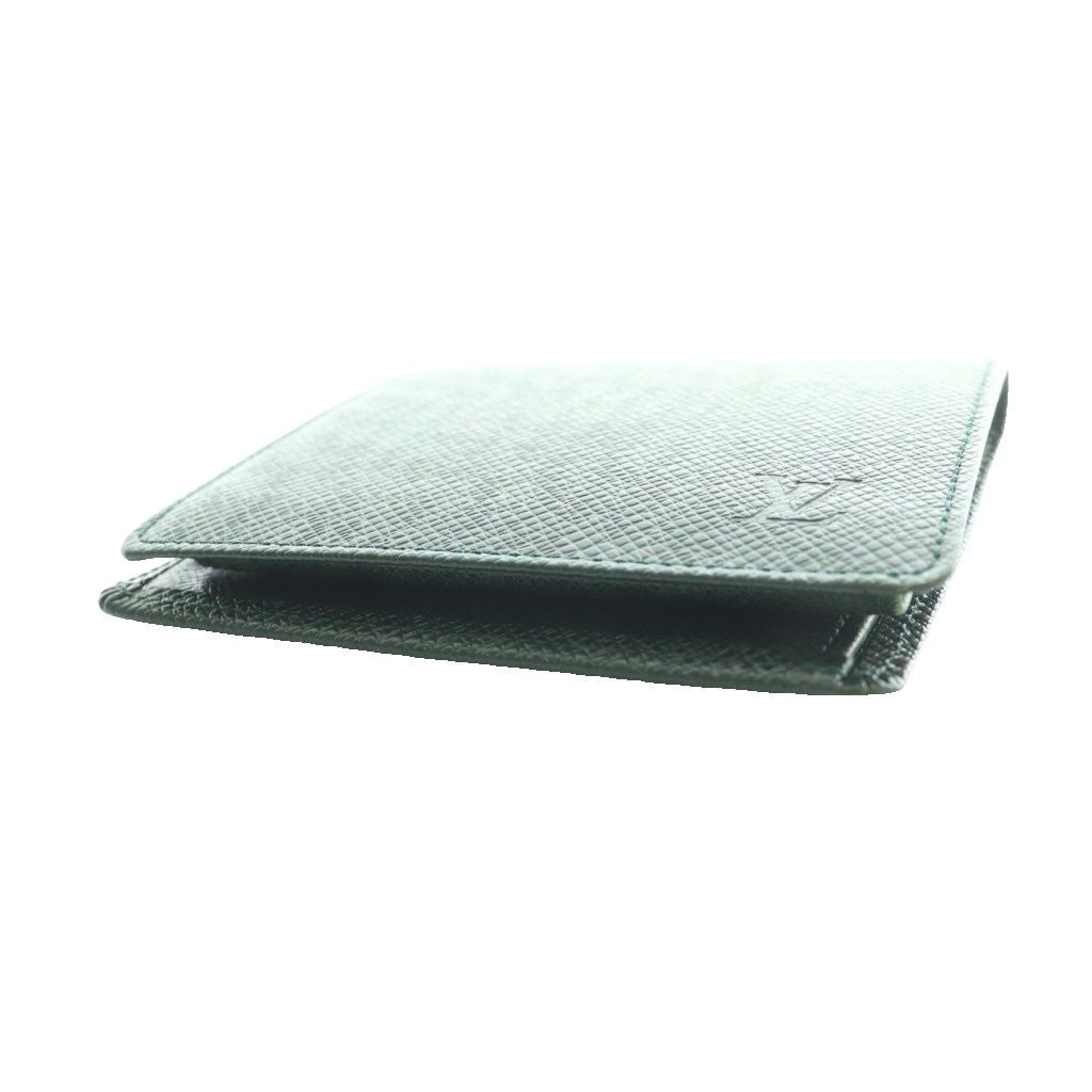Louis Vuitton Taiga Bifold Wallet Dark Green SS — view 4