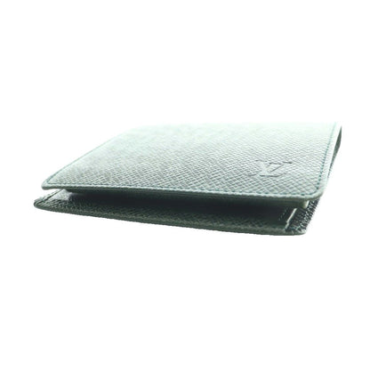 Louis Vuitton Taiga Bifold Wallet Dark Green SS — view 4