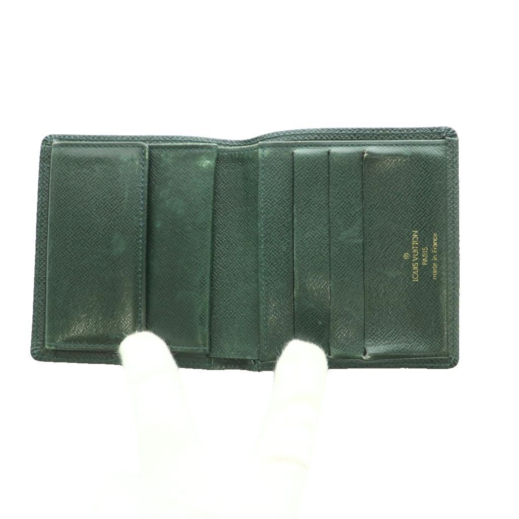Louis Vuitton Taiga Bifold Wallet Dark Green SS — view 5