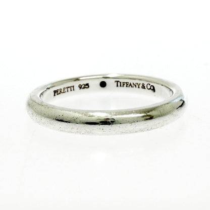 Tiffany & Co Silver Diamond Stacking Band Ring — view 3